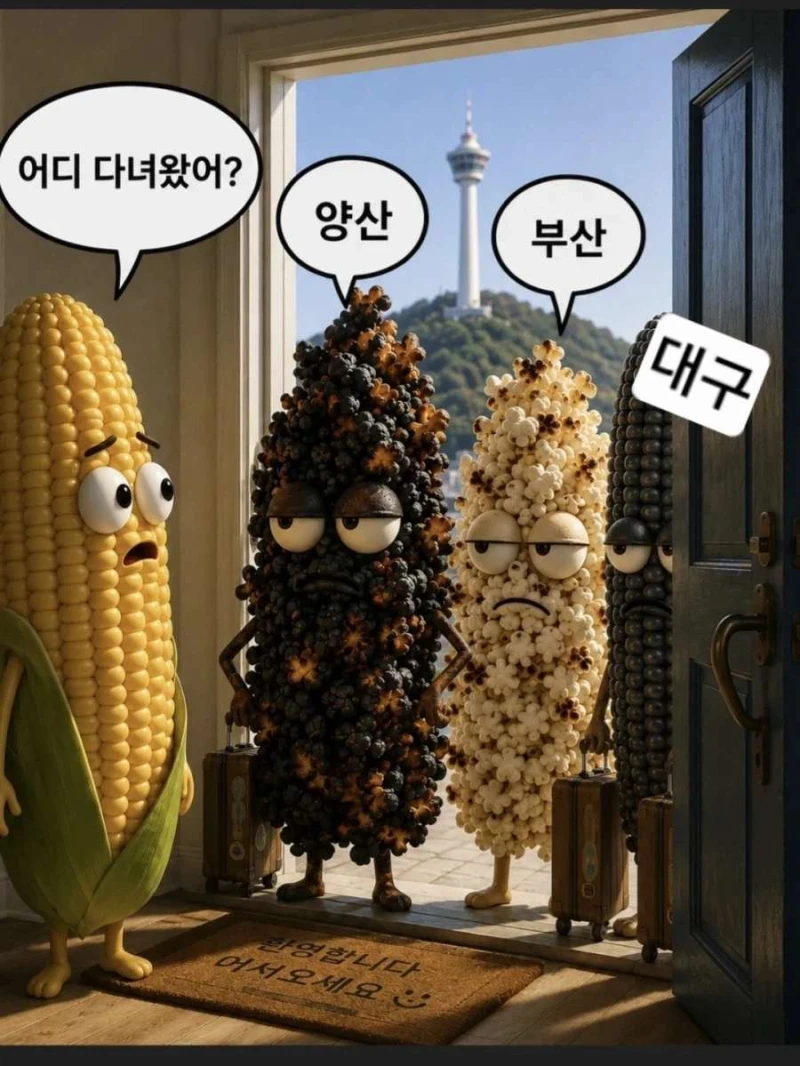 경상도 날씨 근황