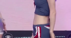 핫팬츠 속바지 뒤태 브브걸 유나