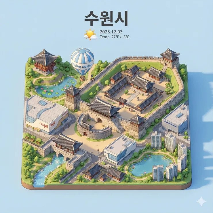 나노바나나로 지역 미니어처 만드는 프롬프트 -3